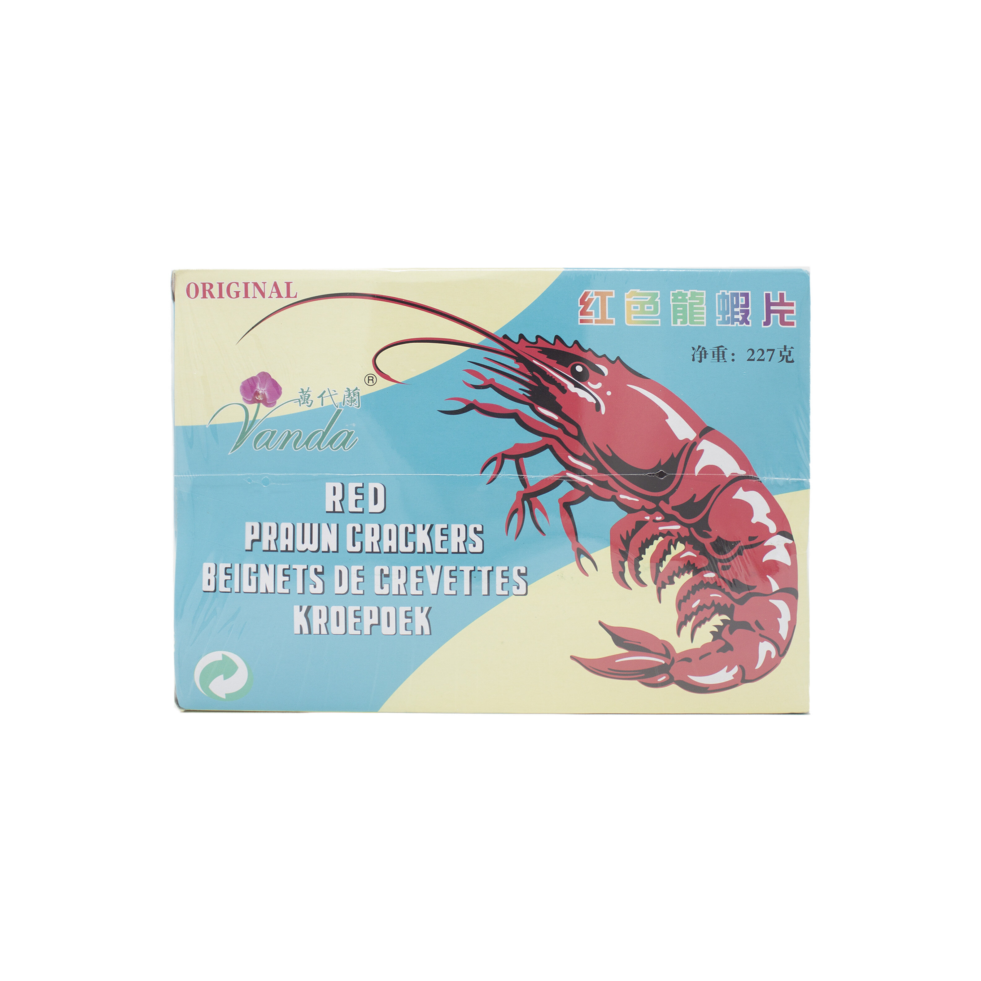 友盛貿易萬代蘭えびせん赤227G