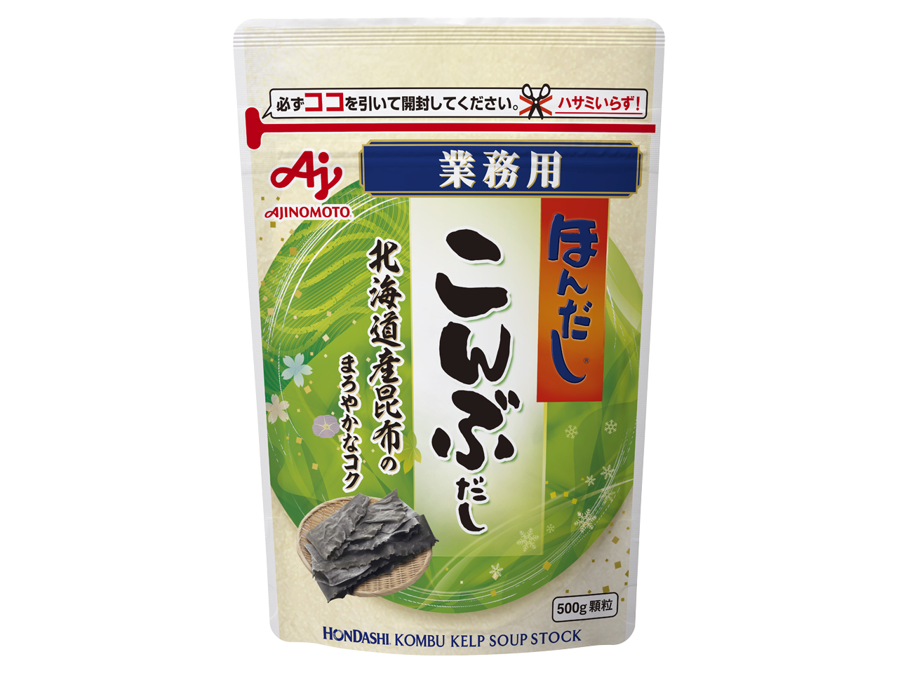 味の素ほんだしこんぶだし500G