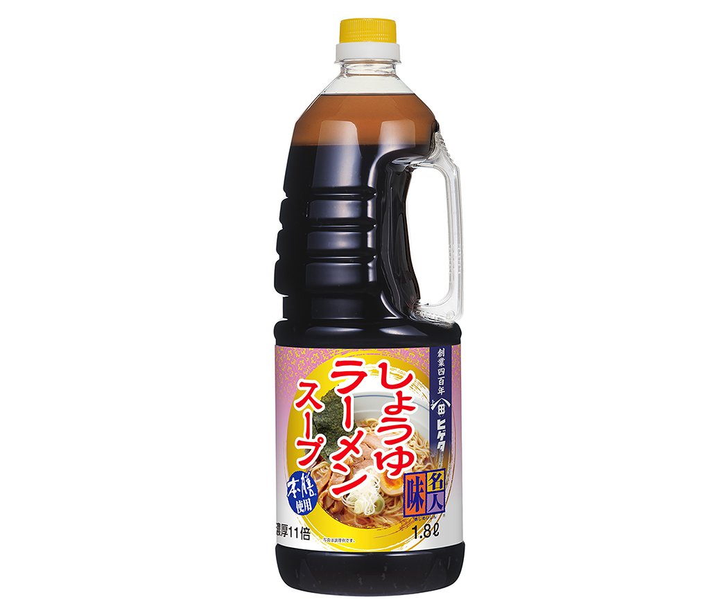 ヒゲタラーメンスープしょうゆ味1.8L