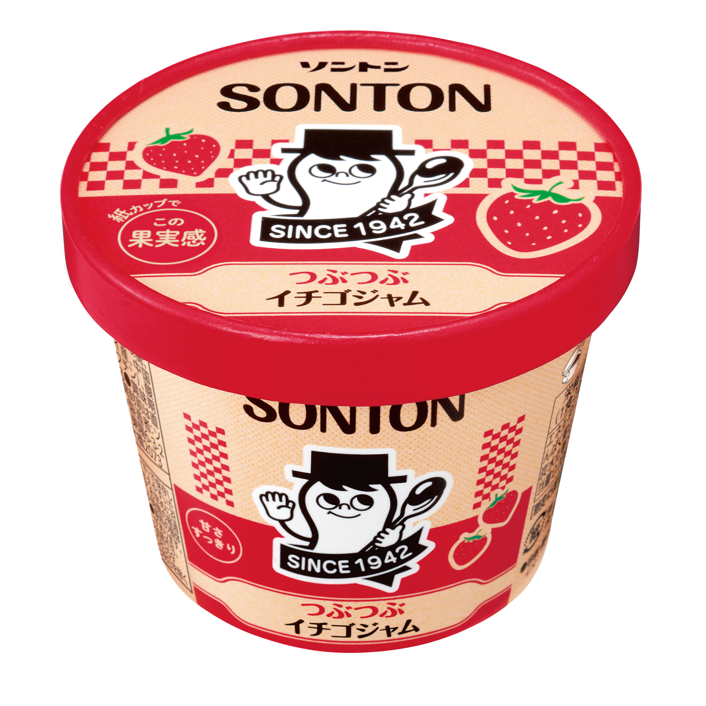 ソントン　つぶつぶイチゴジャム130ｇ