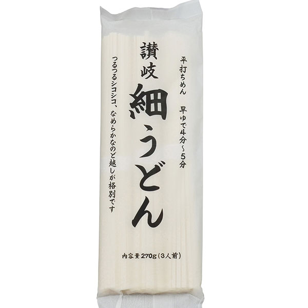 讃岐物産　讃岐細うどん　270ｇ