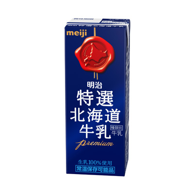 明治　特選北海道牛乳　200ｍｌ