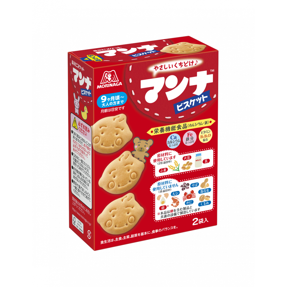 森永製菓　マンナビスケット　86ｇ