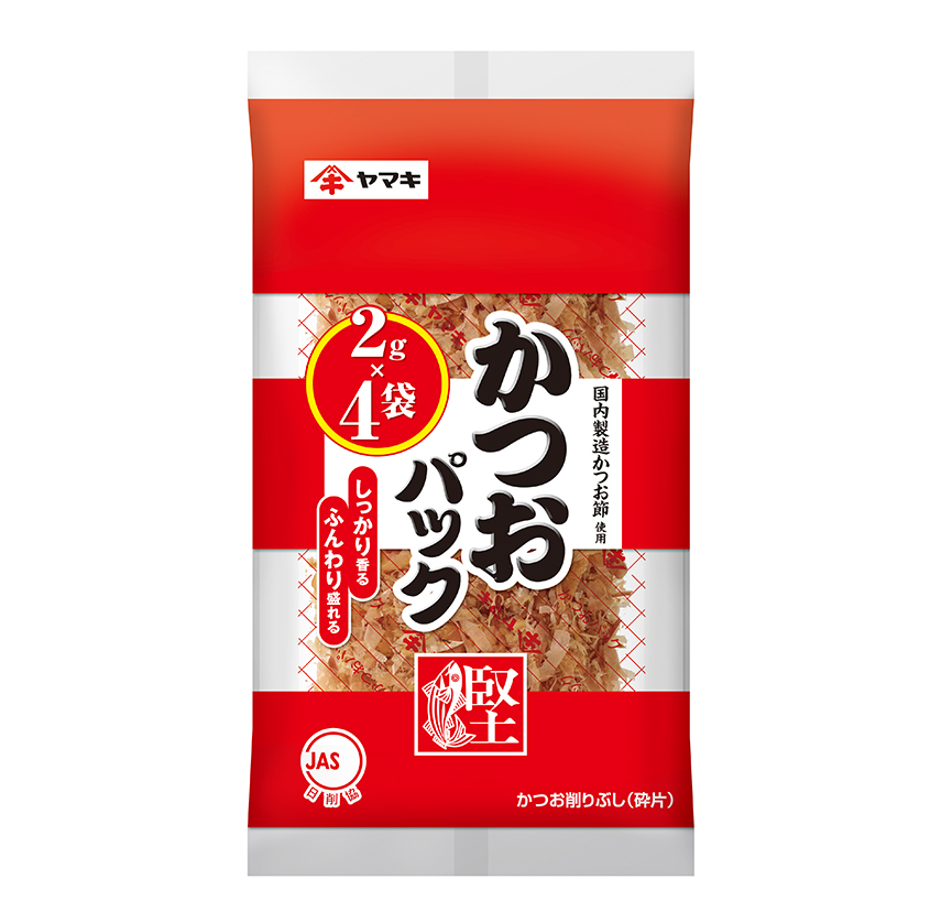ヤマキ　かつおパック　２Ｇ×4P