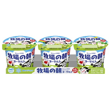 メグミルク　牧場の朝ヨーグルト３Ｐ