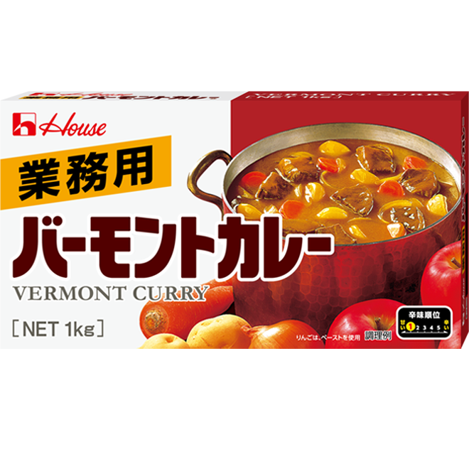 ハウスギャバンバーモントカレー1KG