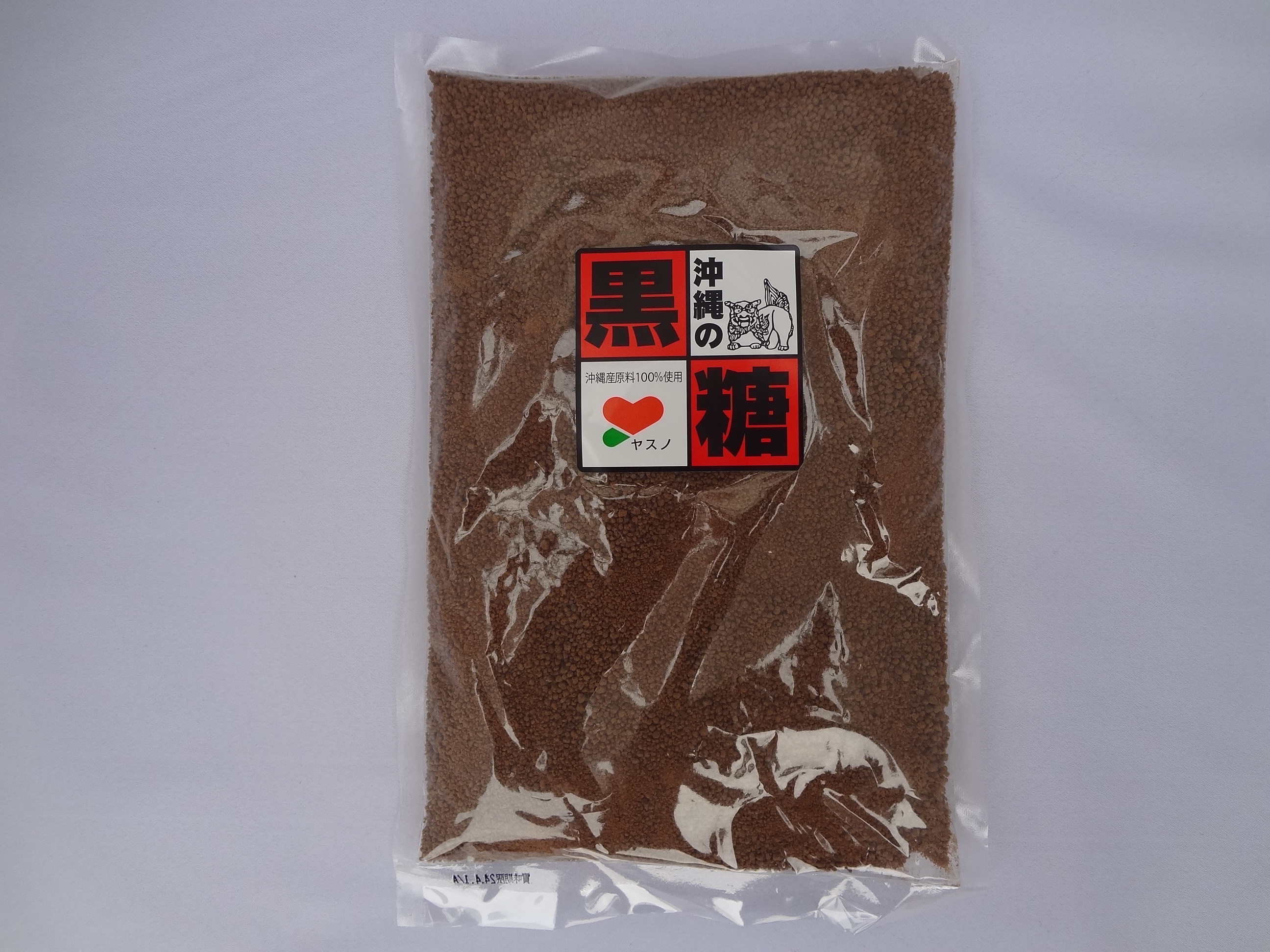 津梁　粉黒糖（平袋）　ヤスノ   500G