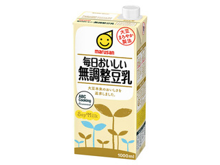 マルサンアイ　毎日おいしい無調整豆乳　1L
