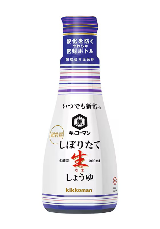 キッコーマン　しぼりたて醤油   200ML