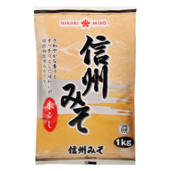 ひかり味噌　信州みそ　米こし     1KG