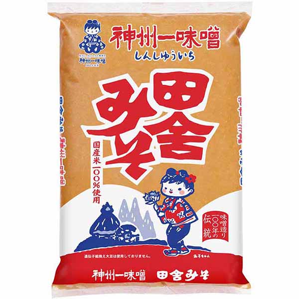 神州一　田舎みそ     1KG