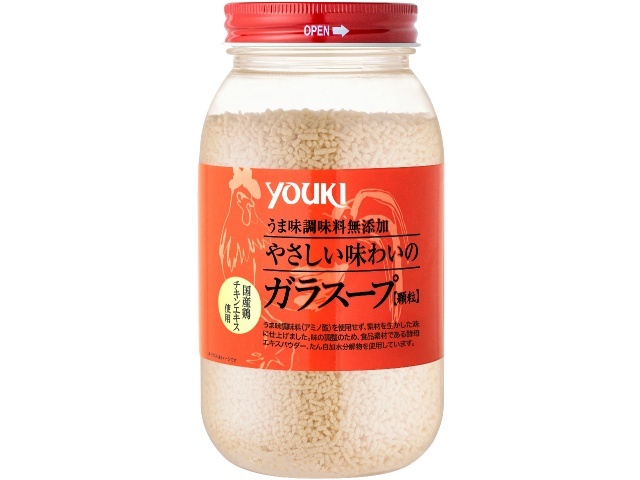 ユウキ食品やさしい味わいガラスープ400G