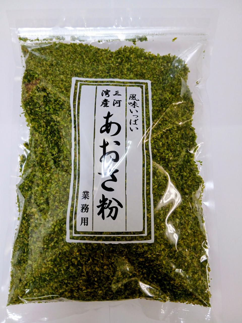 石原　三河湾産水洗いあおさ粉　200ｇ