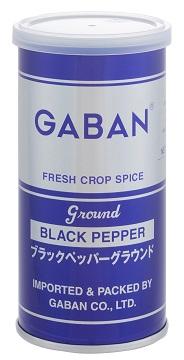 ギャバン ブラックペッパー　丸缶 420g