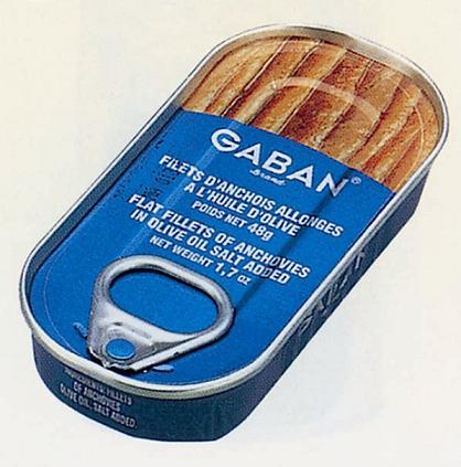 ギャバン フィレ　アンチョビ 48g