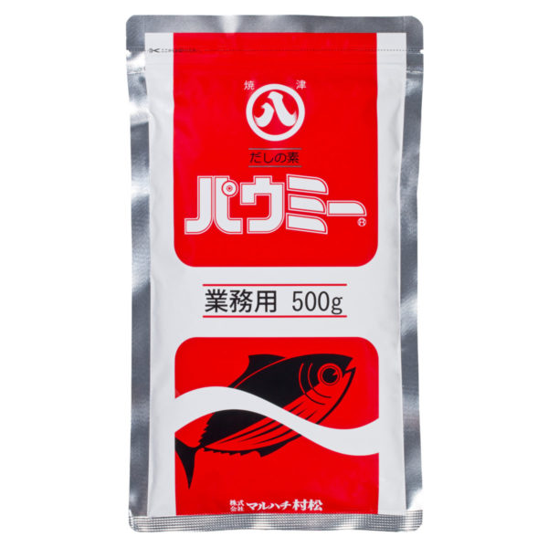 マルハチ村松 だしの素　パウミー　新 500g