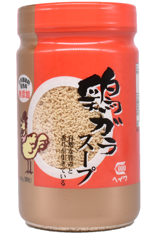 平和食品工業 鶏がらスープ無添加顆粒 500g
