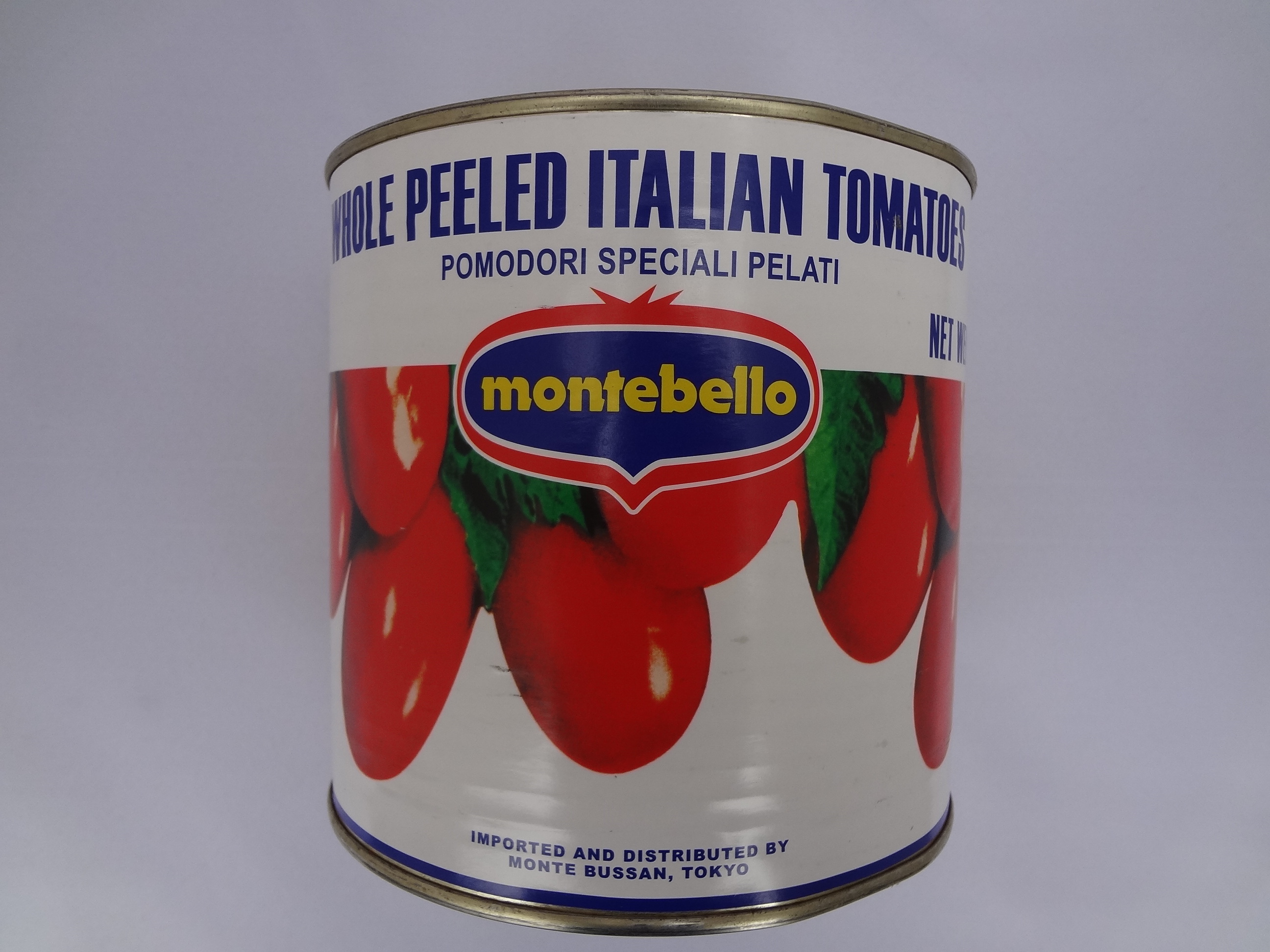 モンテベッロ ホールトマト　缶 2550g