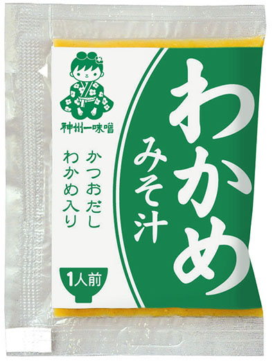 神州一 業務用わかめみそ汁１５ｇ 100P