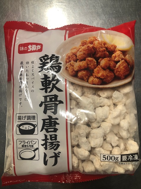 ちぬや冷食　鶏軟骨唐揚げ　500G