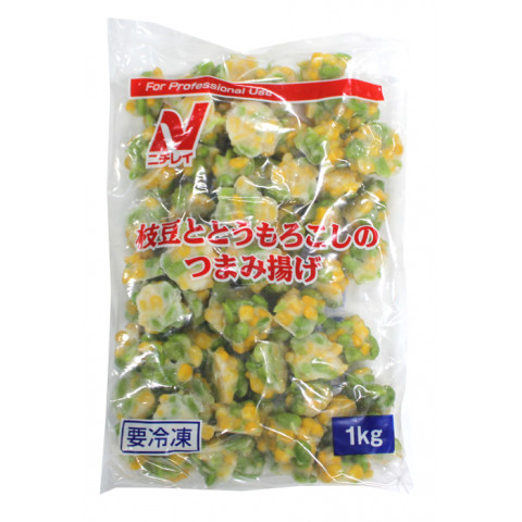 ニチレイ　枝豆とうもろこしつまみ揚　1KG