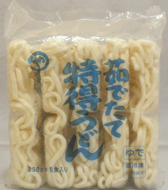 やまひろ　茹でたて特得うどん２５０　5P