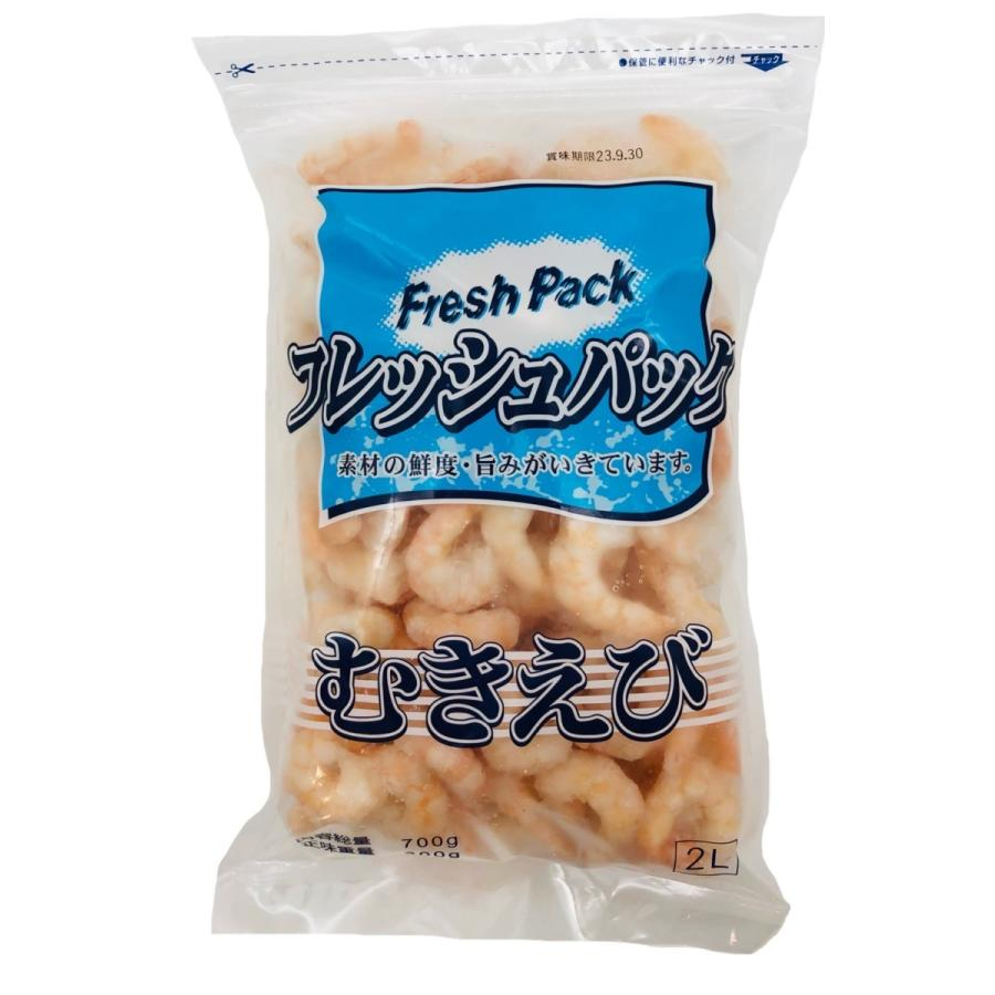 岩谷産業　ＦＰむきエビＩＱＦ２Ｌ　600G