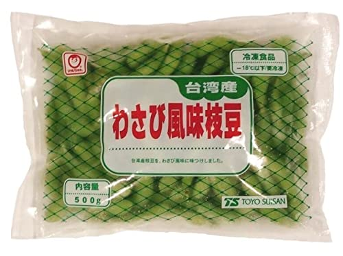 東洋水産　わさび風味枝豆　500G