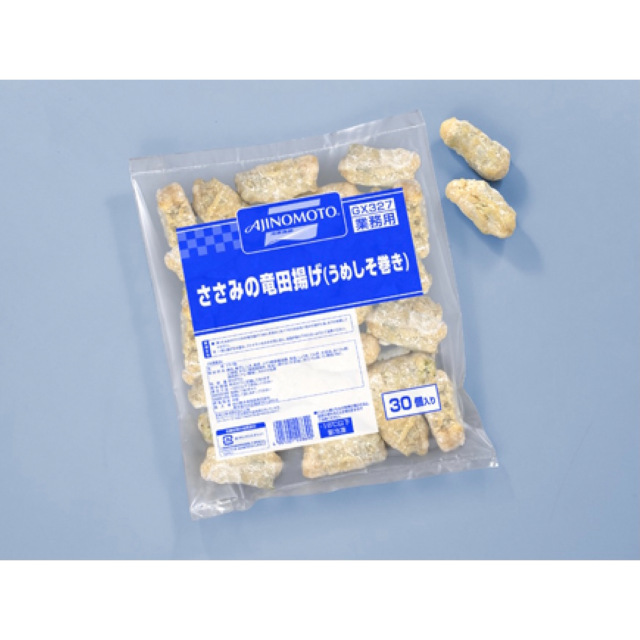 味の素　ささみ竜田揚梅しそ２７Ｇ　30P