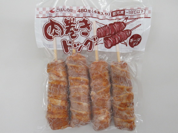 ポストごはん　肉巻ドッグチーズ１２０ｇ　4P