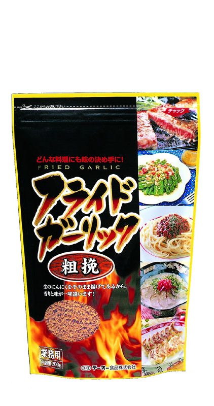テーオー フライドガーリック粗挽 200g