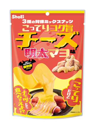 正栄食品工業  背徳ナッツチーズ明太マヨ味６袋  90g  賞味期限2026.12.6