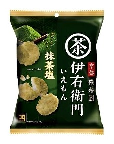 栗山米菓　伊右衛門　抹茶塩 46ｇ  賞味期限2026.9.23