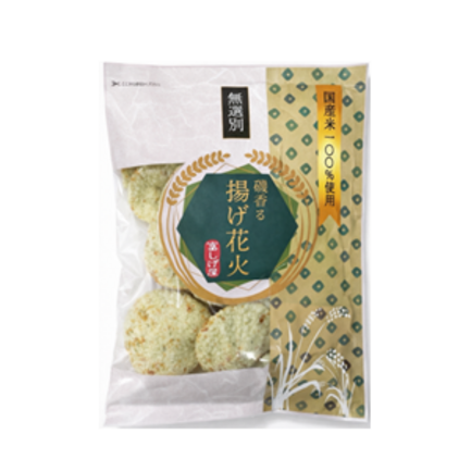 アッシュ  磯香る  揚げ花火 青さ味  ７５ｇ   賞味期限2026.10.23