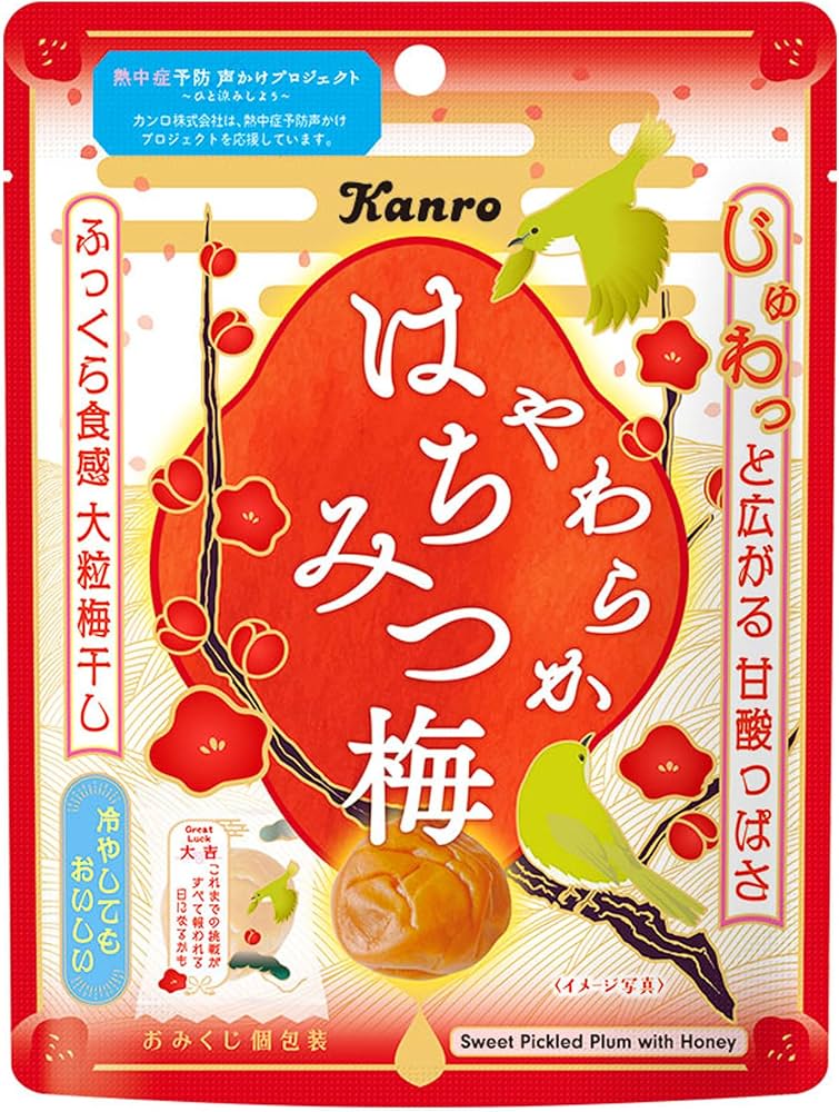 カンロ   やわらかはちみつ梅  ４０ｇ   賞味期限2026.11.30