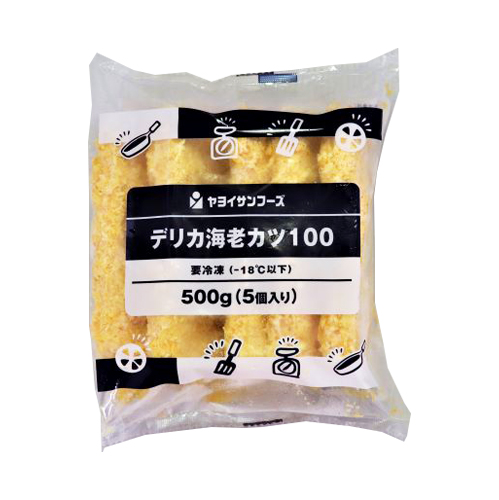ヤヨイサンＦ　デリカ海老カツ１００ｇ　5ﾏｲ