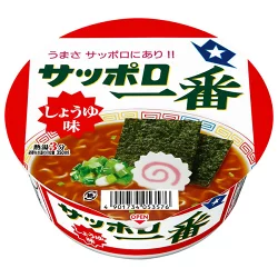サンヨー食品　サッポロ一番どんぶりカップしょうゆ味71ｇ　賞味期限2026.6.16