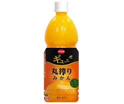 えひめ飲料　POMギュッと丸搾りジュースみかん800ｍｌ　2026.12月
