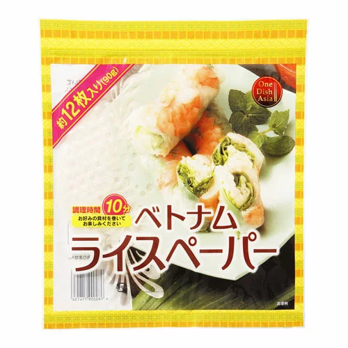 One Dish Asia　ベトナムライスペーパー12枚　90ｇ　賞味期限2026.6.30