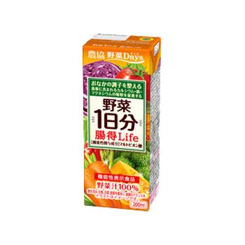 雪印メグミルク　野菜一日分腸得ライフ200ｍｌ　賞味期限2025.12.23