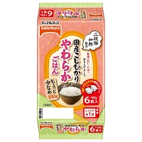 テーブルマーク　国産こしひかり（分割）小盛6食やわらか100ｇ×2食×3Ｐ賞味期限2026.5.14