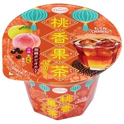 たらみ　桃香果茶ゼリー230ｇ　賞味期限2026.4.21