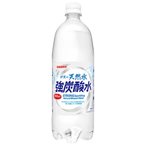 サンガリア　伊賀の強炭酸水1000ｍｌ　賞味期限2026.7月
