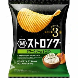 湖池屋　ストロングサワークリームオニオン　53ｇ　賞味期限2025.10月