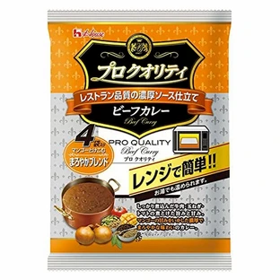 ハウス　プロクオリティビーフカレーまろやかブレンド4袋　680ｇ　賞味期限2025.12.31