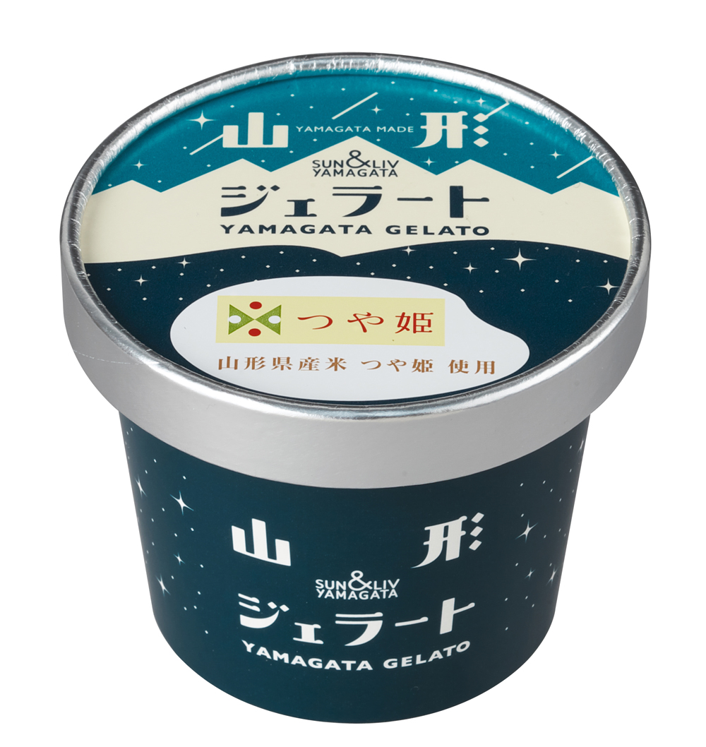 山形ジェラート つや姫