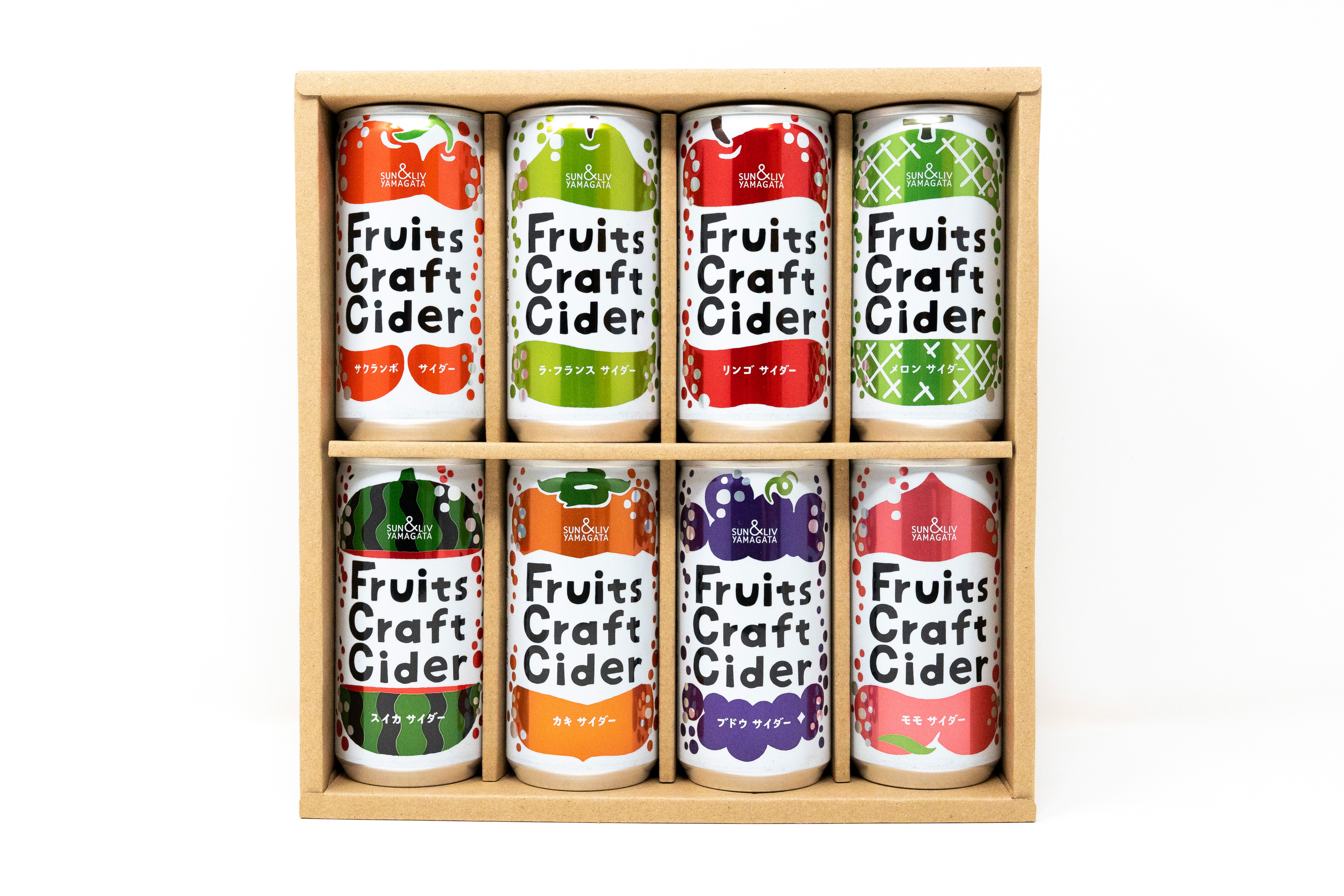 Fruits Craft Cider 詰合せ8缶セット