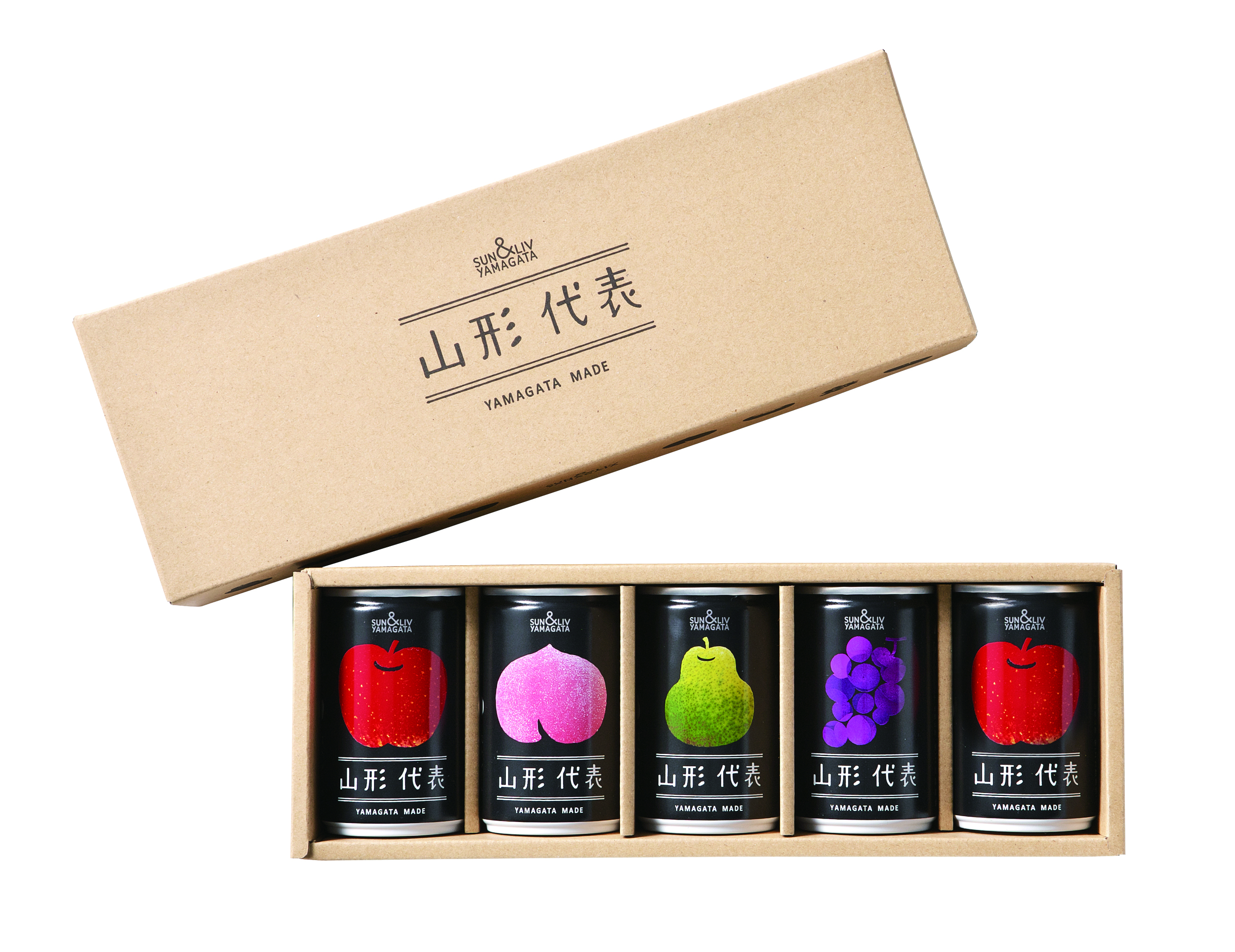 山形代表詰め合わせ５缶セット