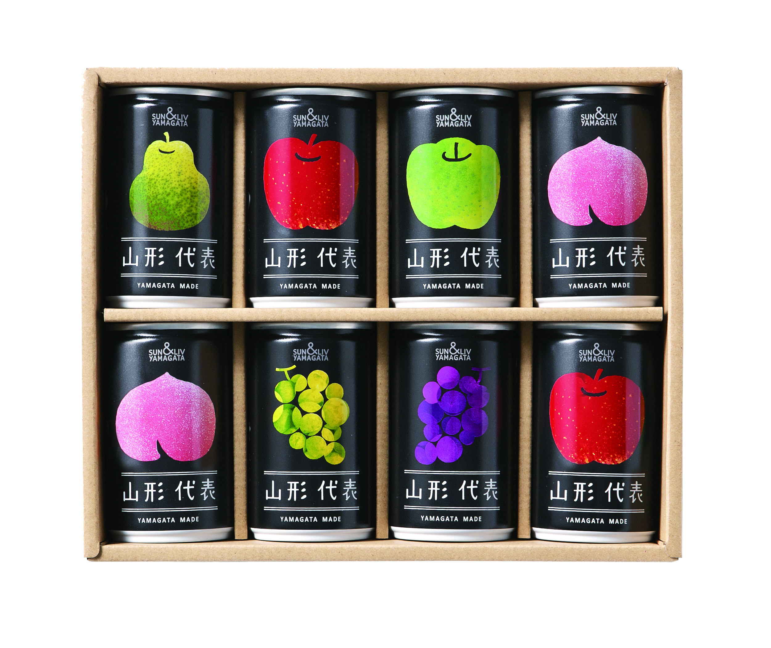 山形代表詰め合わせ８缶セット