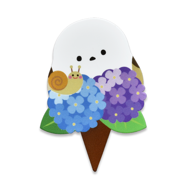 Y-シマエナガあじさい